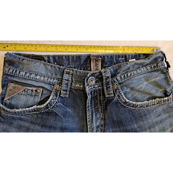 Silver Jeans Zac Relaxed Fit Straight Leg Jeans Mens Size 31x34 Rear Flap Pocket - Picture 2 of 14